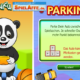 Gratis Spielspaß: Panda Parking - ein Parkspiel bzw. Einparkspiel.